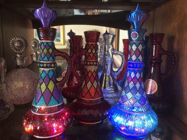 Hand Decorated Genie Bottle (Custom Order)