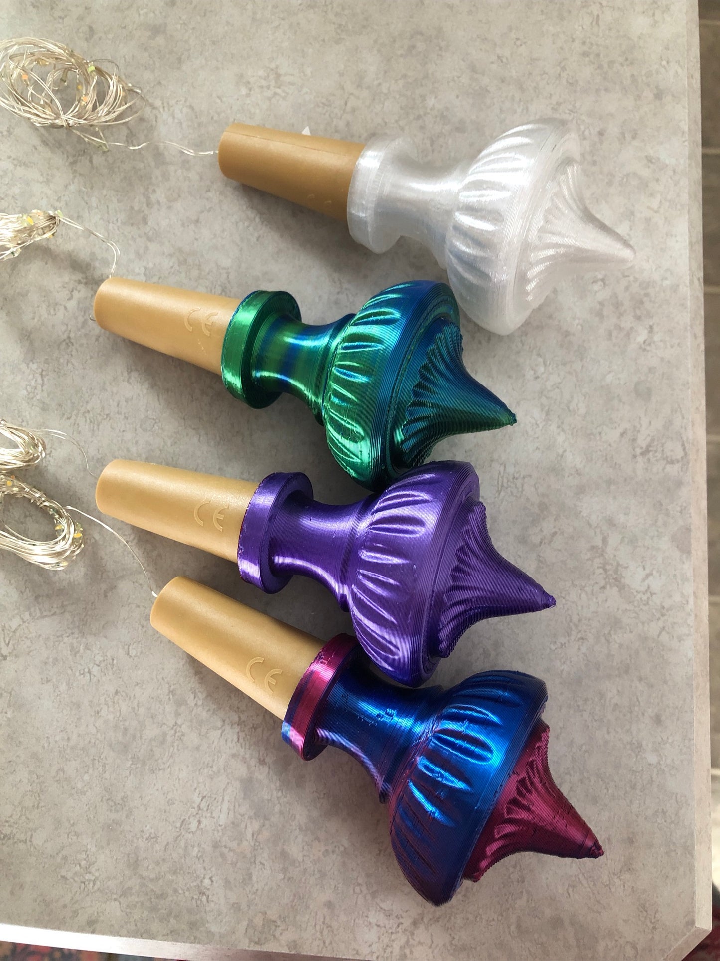 Hand Decorated Genie Bottle (Custom Order)